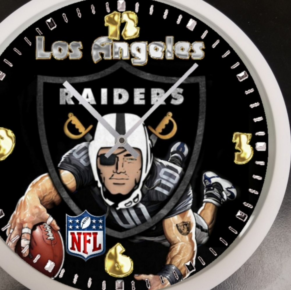 Raiders clock